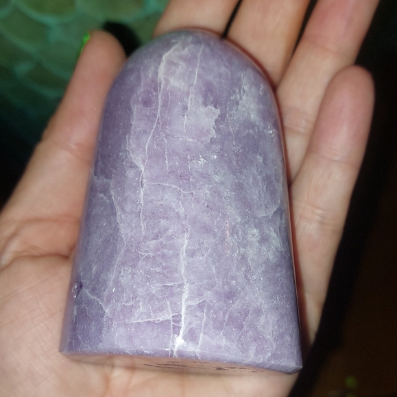 Lepidolite Freeform Polished Boulder - Picture 8 of 9